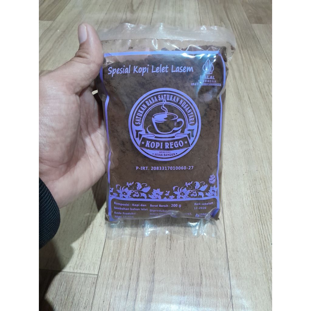 

KOPI LELET lasem/kopi lembut dan halus kopi berat 200gr