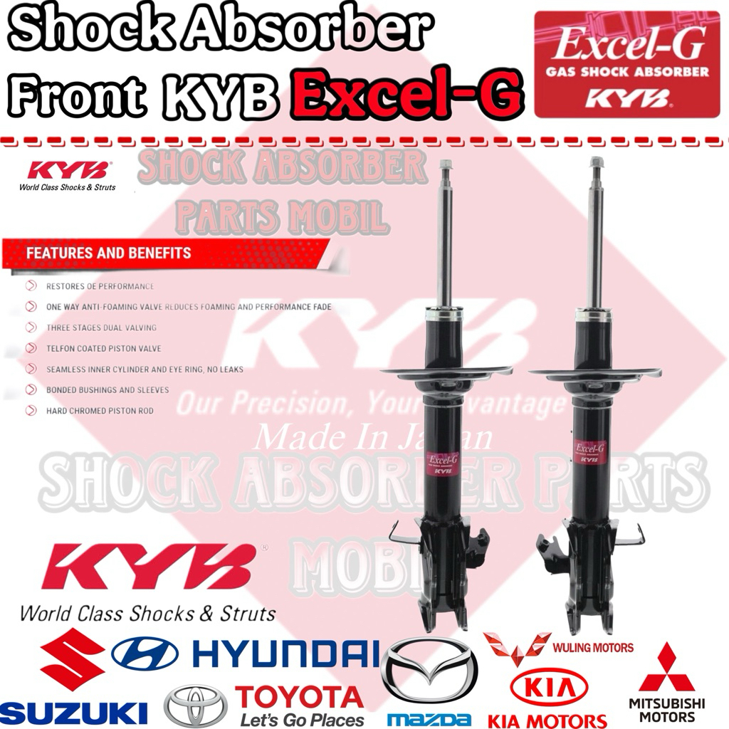 SHOCKBREAKER DEPAN ETIOS VALCO KAYABA EXCEL G MADE IN JAPAN