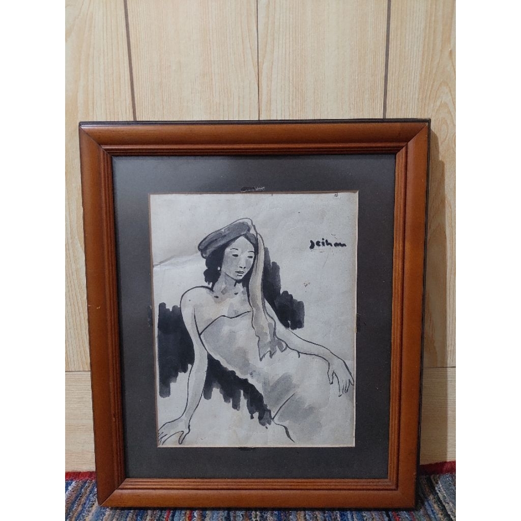 Lukisan Sketsa Karya Jeihan