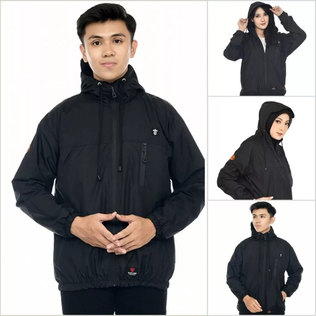 Jkt Puffer Pria Wanit Jakcet Gelembung Hitam Jaket Pria Parasut Jcket Gunung Hangat Jket Cwk Jsket M