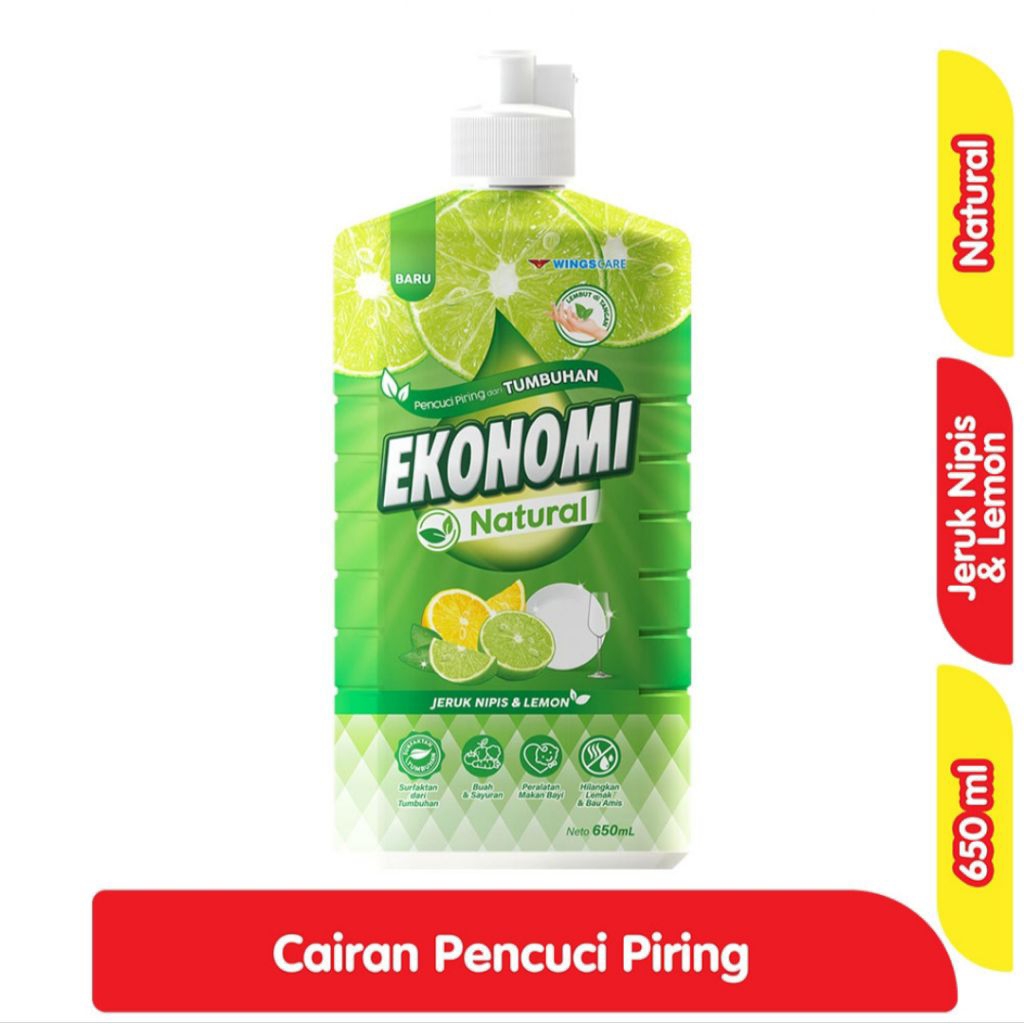 Ekonomi Pencuci Piring 650ml Free botol cantik