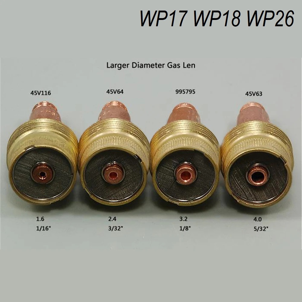 Gas Lens Large / Gas Lens Argon Large WP17 WP18 WP26 Gas Lens Besar