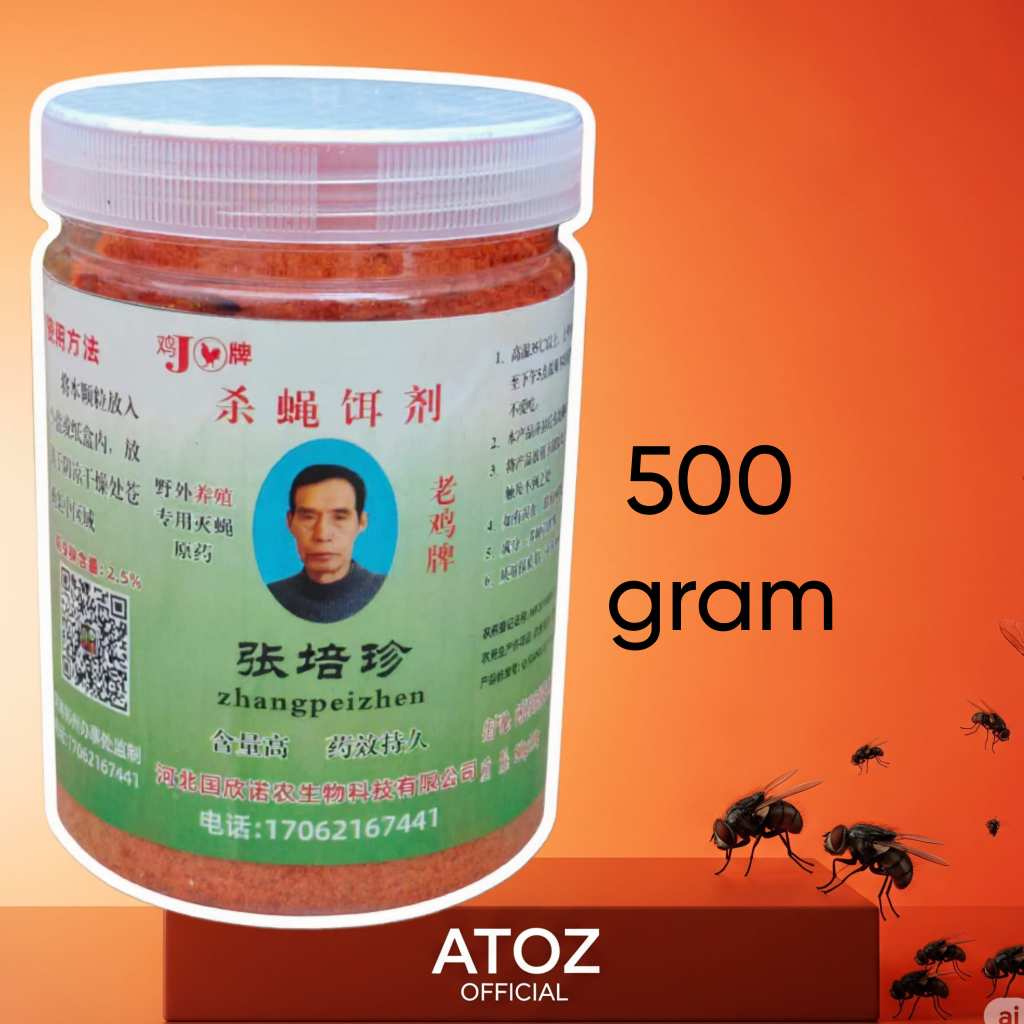 ZHANG PEI ZHEN 500GRAM/ RACUN LALAT ZHANG PEI ZHEN 500GRAM/ ZHANG PEI ZHEN CURAH
