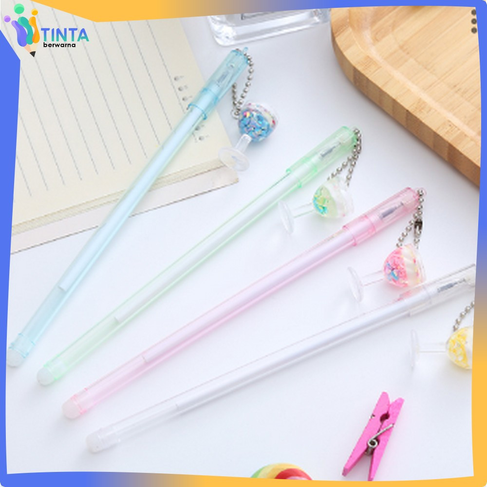 

Pena Gel Bolpen Unik Alat tulis kantor Gel karakter Pulpen Gelas Gantungan Pen Karakter Minuman Cangkir Tinta Berwarna A34