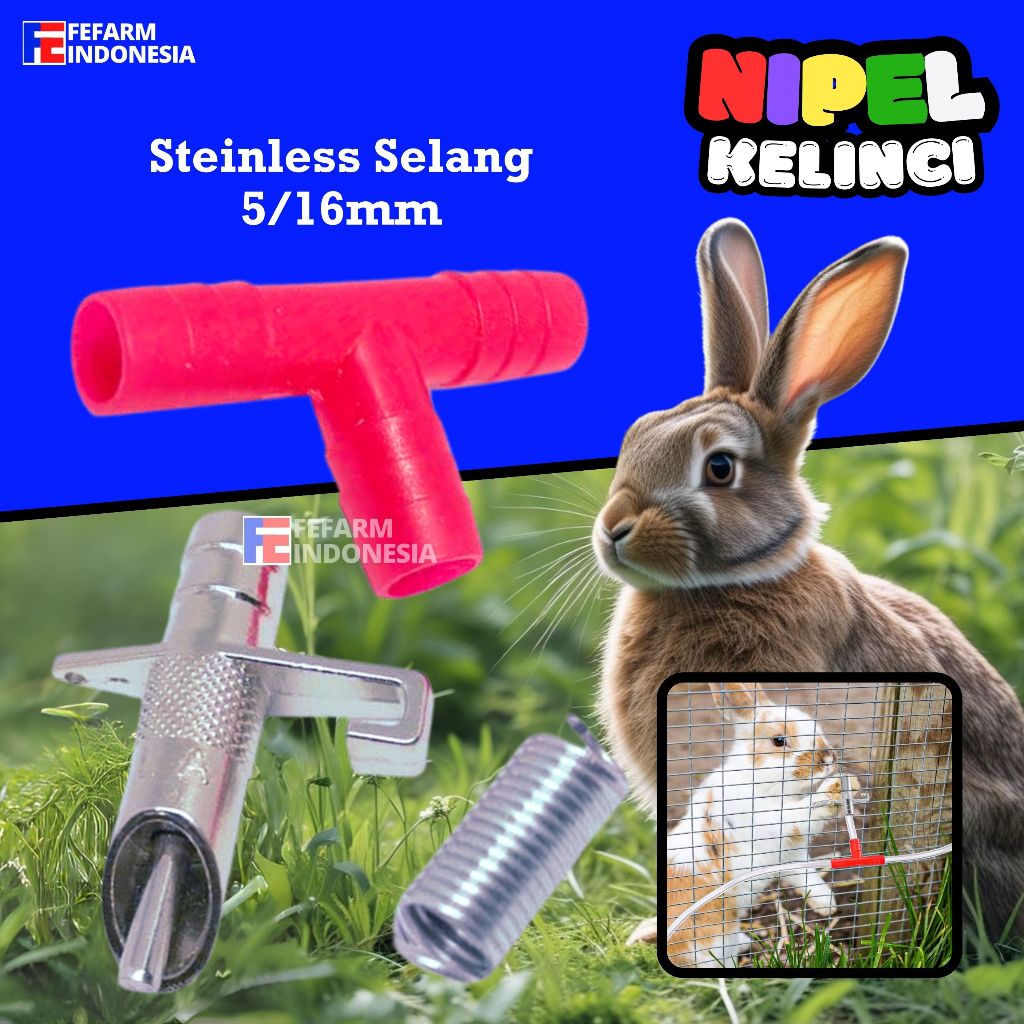 NIPEL NIPPEL KELINCI Dot Kelinci Otomatis