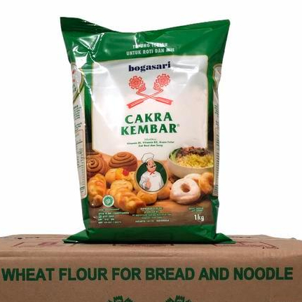 

Tepung Terigu Cakra Kembar Premium & Ekonomis 1 Kg Kemasan - Ekonomis