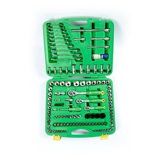 TEKIRO Kunci Socket set 120 Pcs 6 PT - 12 PTTEKIRO