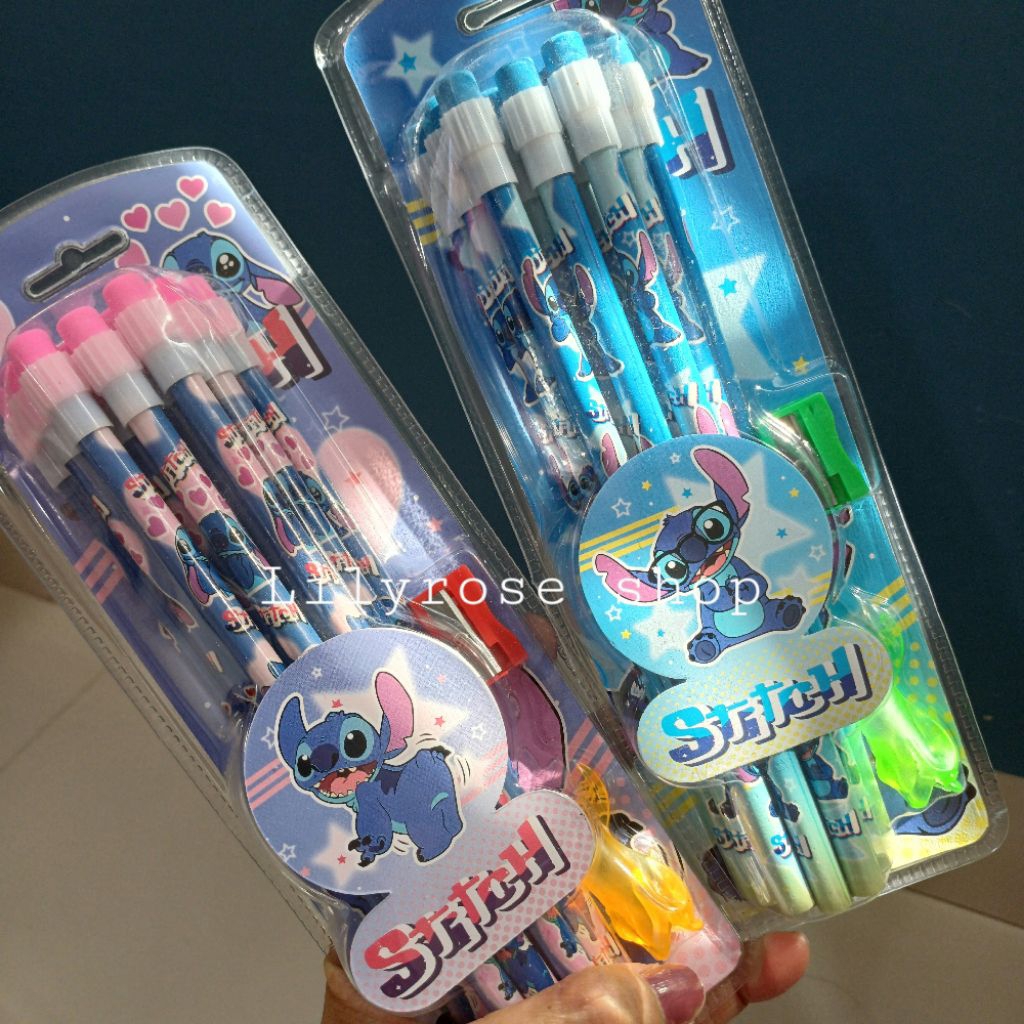 

Set pensil isi 12 STITCH CAPYBARA KT123 3708