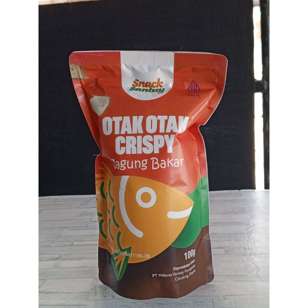 

SNACK SANTUY Keripik Otak otak crispy pedas