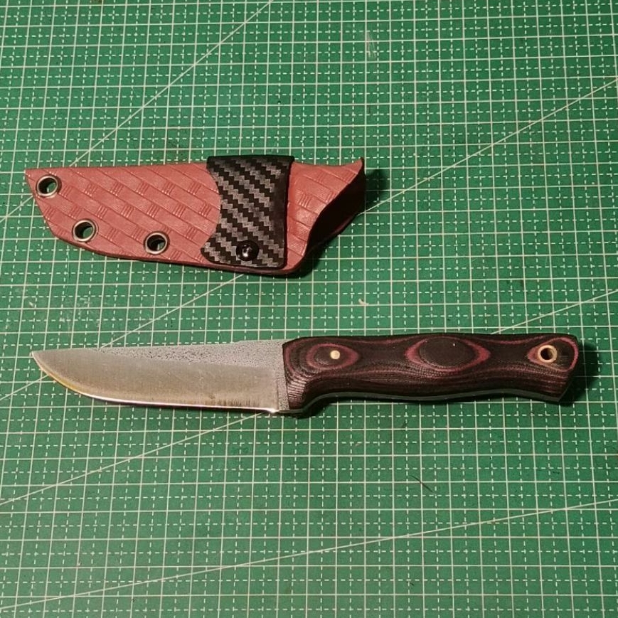 Pisau Bushcraft EDC Bohler N690