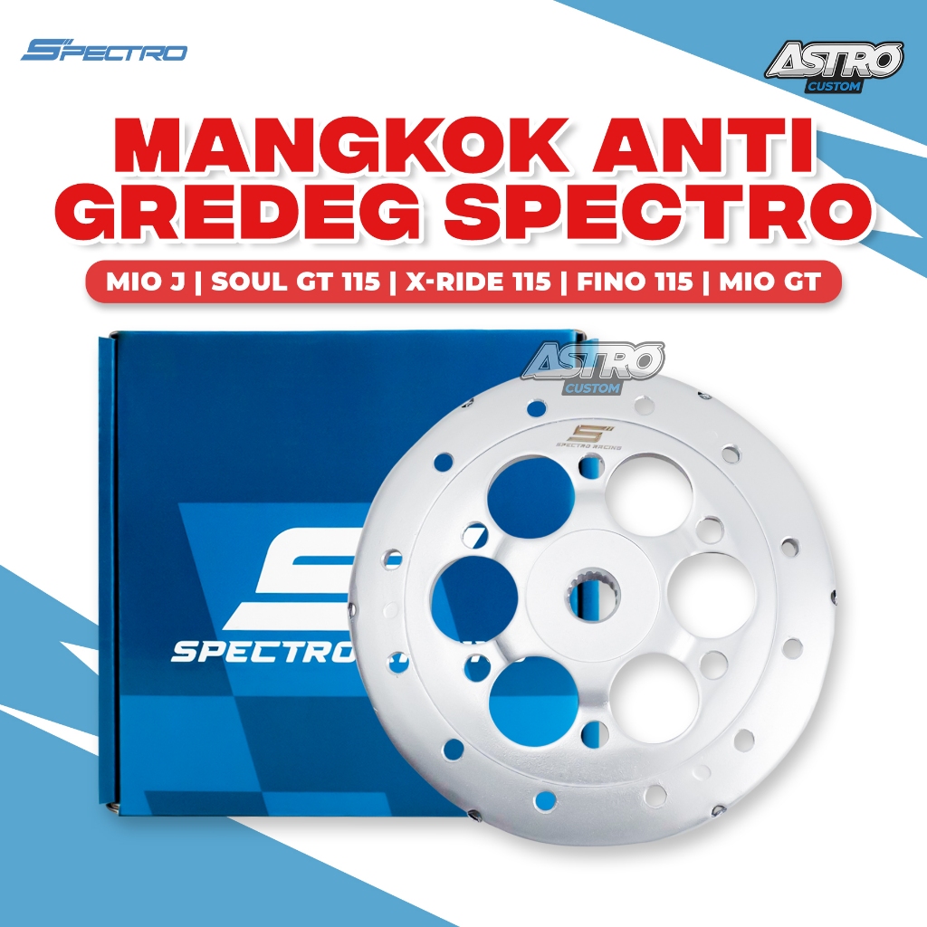 Mangkok Kampas Ganda Spectro Mio J Mio GT Soul GT X ride Fino 115 Roler Per CVT Spectro Racing