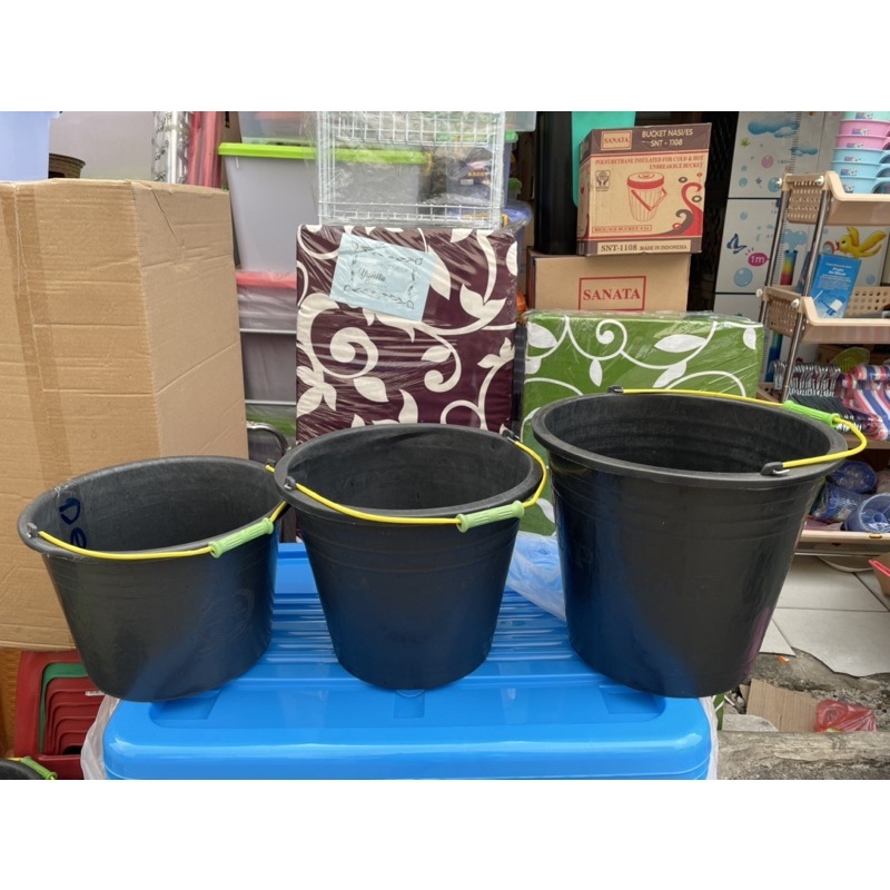 SALE EMBER COR KARET / EMBER HITAM / EMBER ANTI PECAH / EMBER 10 15 20 LITER