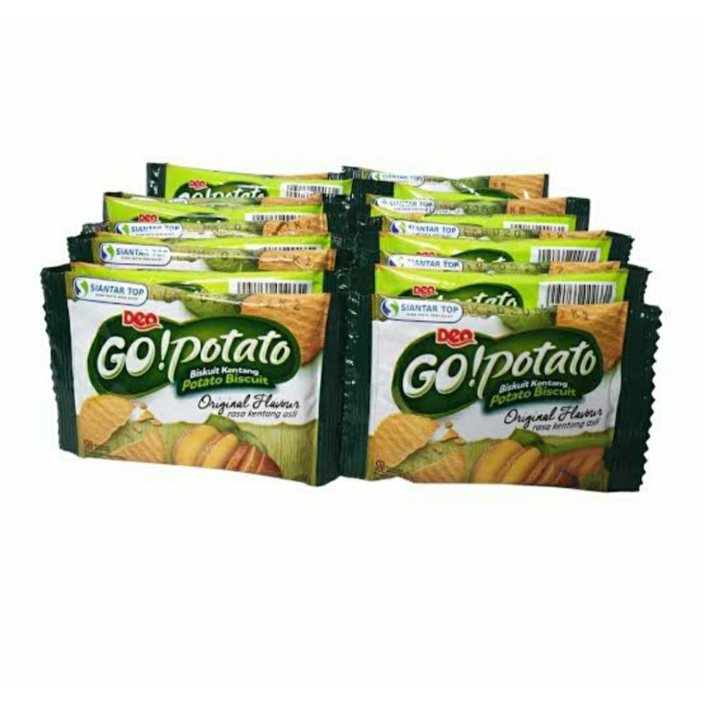 

Biskuit Go Potato / Go! Potato ( isi 20 pcs /8gr )