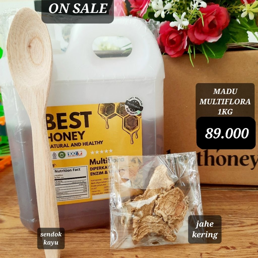 

MADU MULTIFLORA ORIGINAL BEST HONEY 1KG