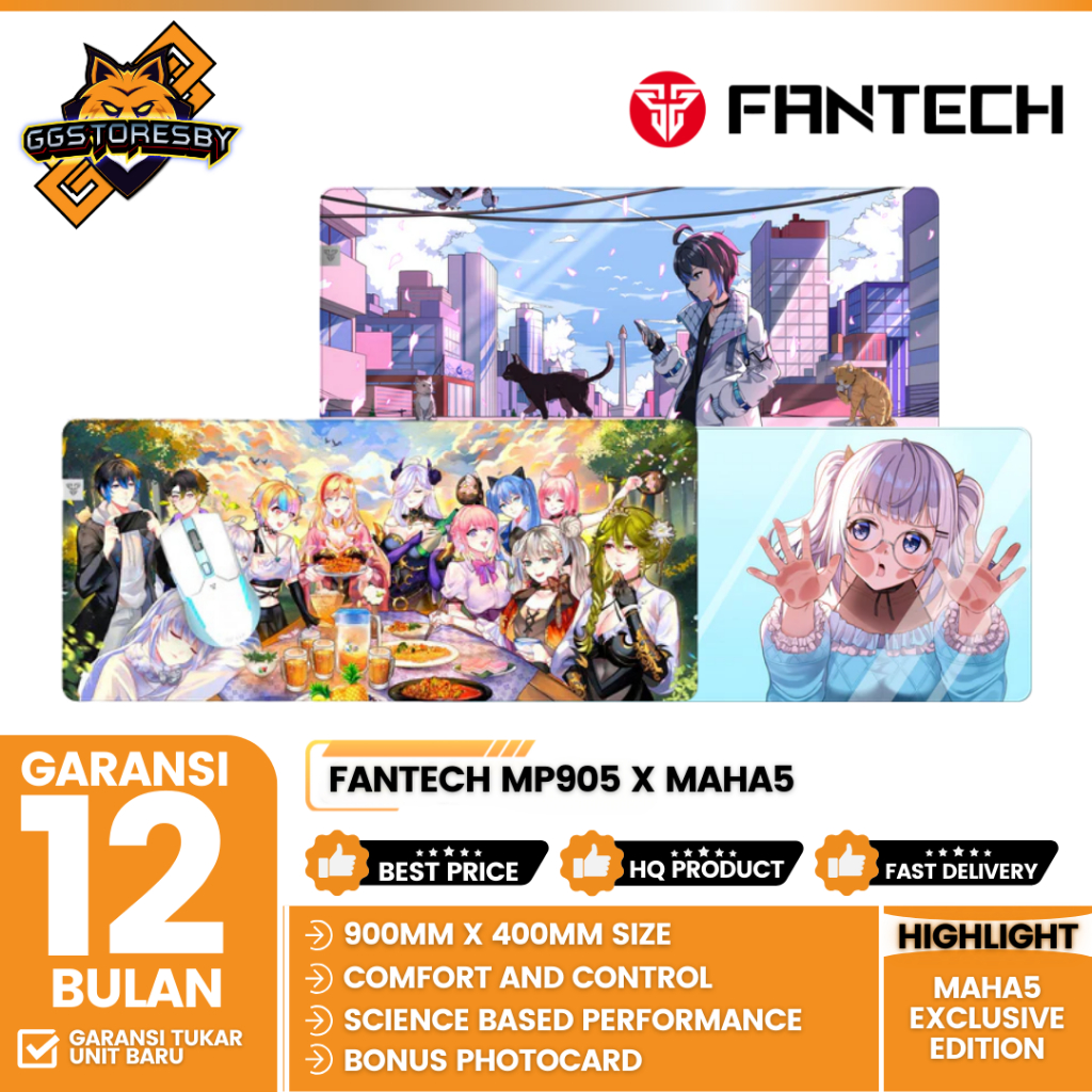 Fantech X MAHA5 Exclusive Limited Edition MP905 Mousepad Deskmat