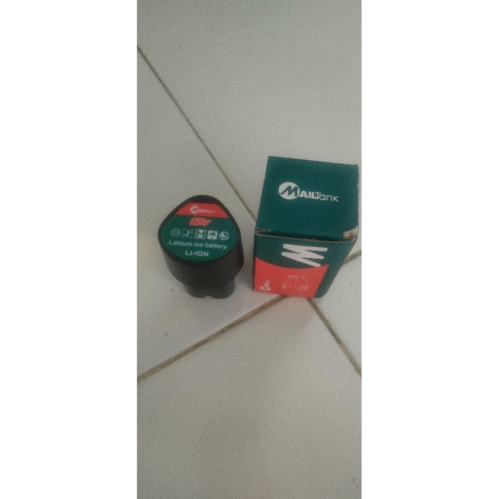 BATRE BOR MINI MEREK MAILTANK ORIGINAL BARU 12V DC