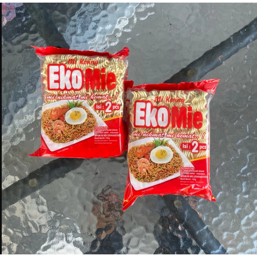 

Ekomie Mie Kering Kemasan 120 gram Isi 2 pcs Murah & Berkualitas