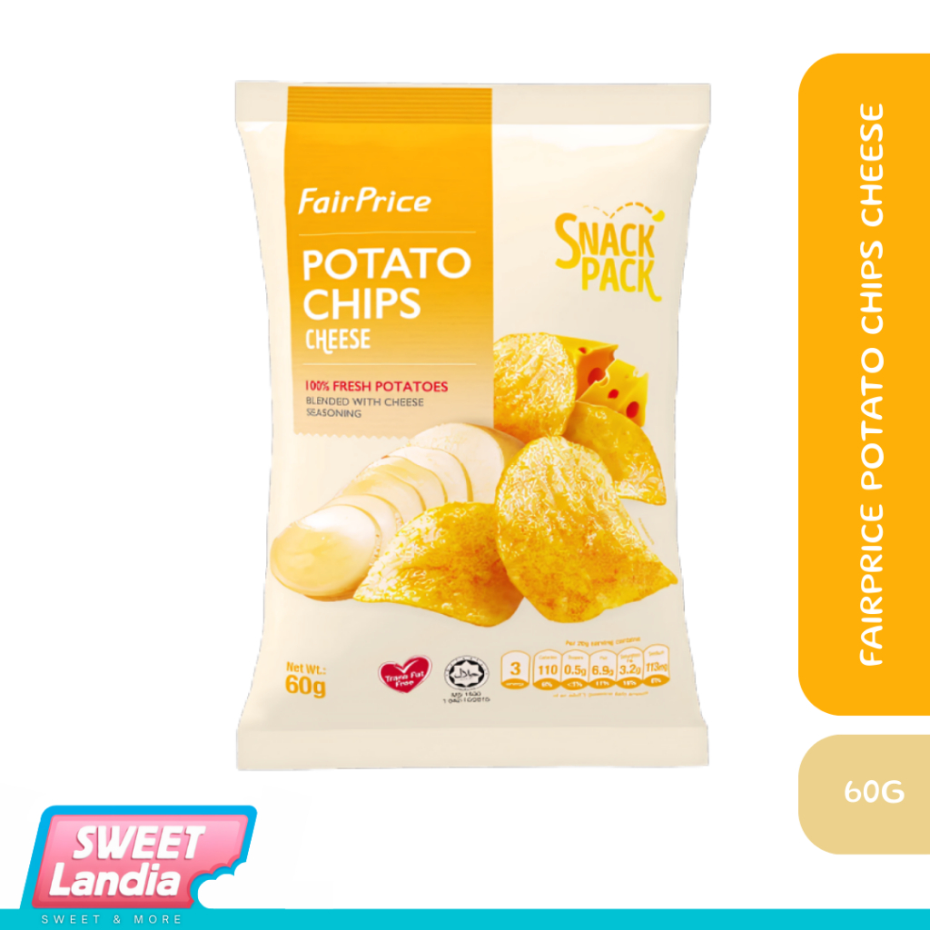 

FairPrice Potato Chips Cheese 60g