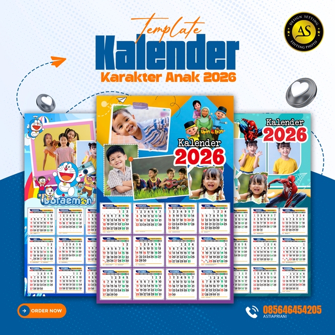 

Template-Kalender-2026-Format-CoreldrawX7-Editable-Include-Font