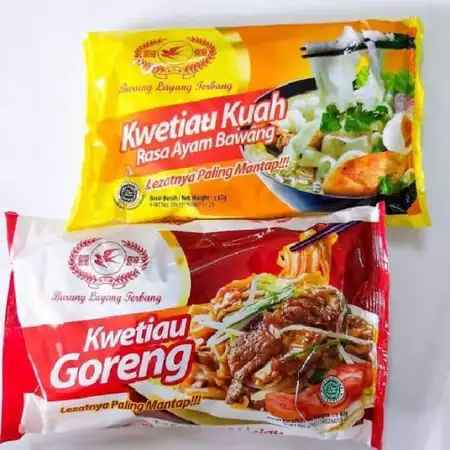 

Kwetiau Goreng / Kuah Instan Burung Layang Terbang 85gr Kuetiau Kering