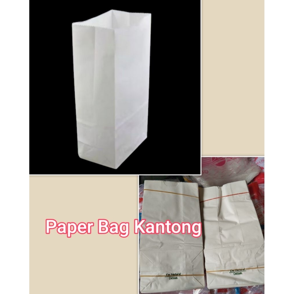 Paper Bag kantong , Kertas Bungkus Makanan