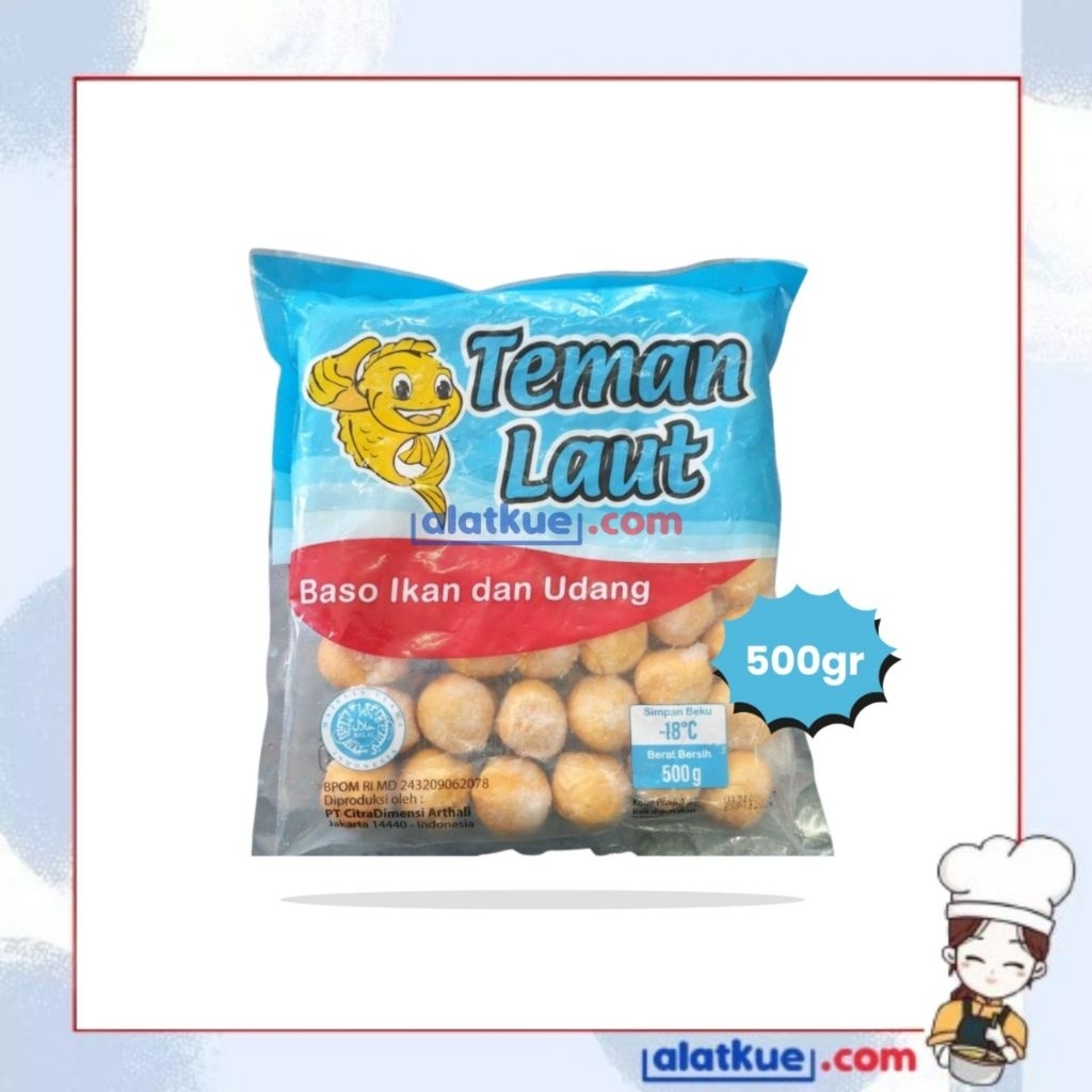 

TEMAN LAUT BASO IKAN 500GR | Frozen Food Teman Laut Baso Ikan 500grTeman Laut Baso Ikan 500gr