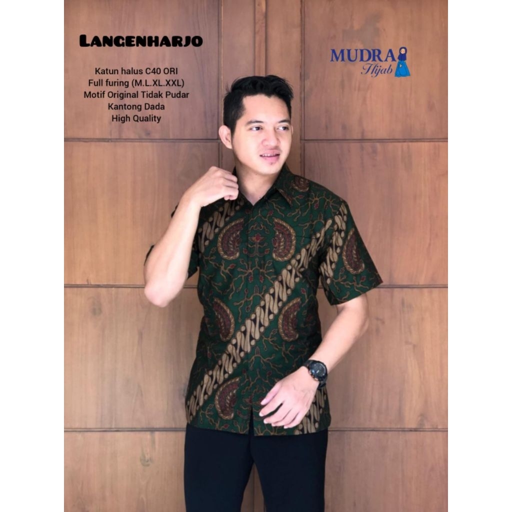 BATIK LENGEN PENDEK BY MUDRA HIJAB