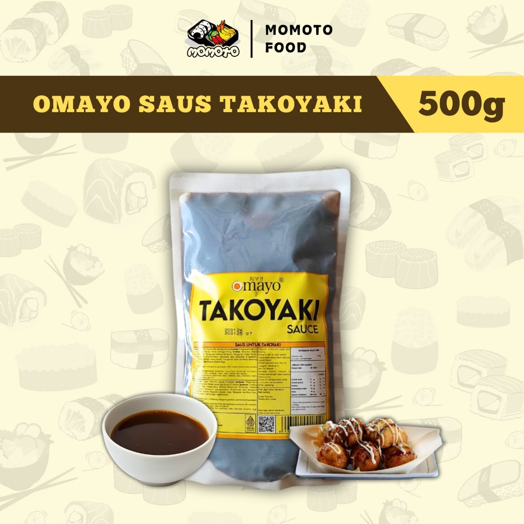 

Omayo Saus Takoyaki 500 gram Halal Okonomiyaki Grosir