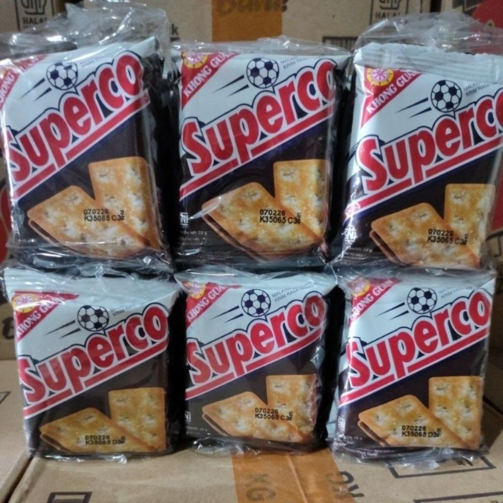 

SUPERCO BISKUIT KEMASAN RENCENG ISI 10PCS