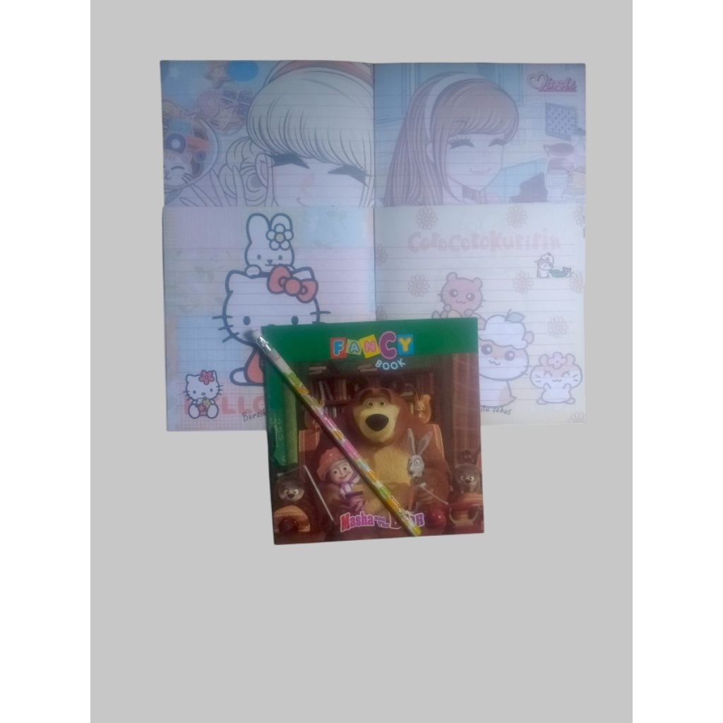 

Mainan fancy book dan pensil