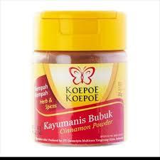 

Kayu Manis Bubuk Koepoe Koepoe 35gr / Cinnamon Powder Koepoe / Kupu Kupu Rempah Kayu Manis Cinnamon
