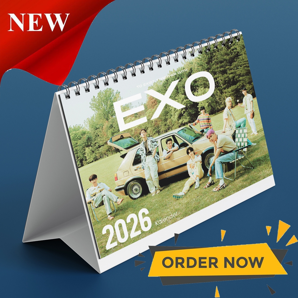 

A&M Kalender EXO Kalender Meja Kalender 2026 Kalender K-POP