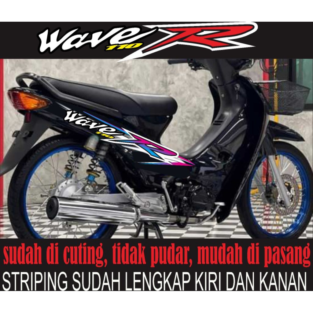 STRIPING WAVE 100 STRIPING SUPRA X FIT LAMA 2005