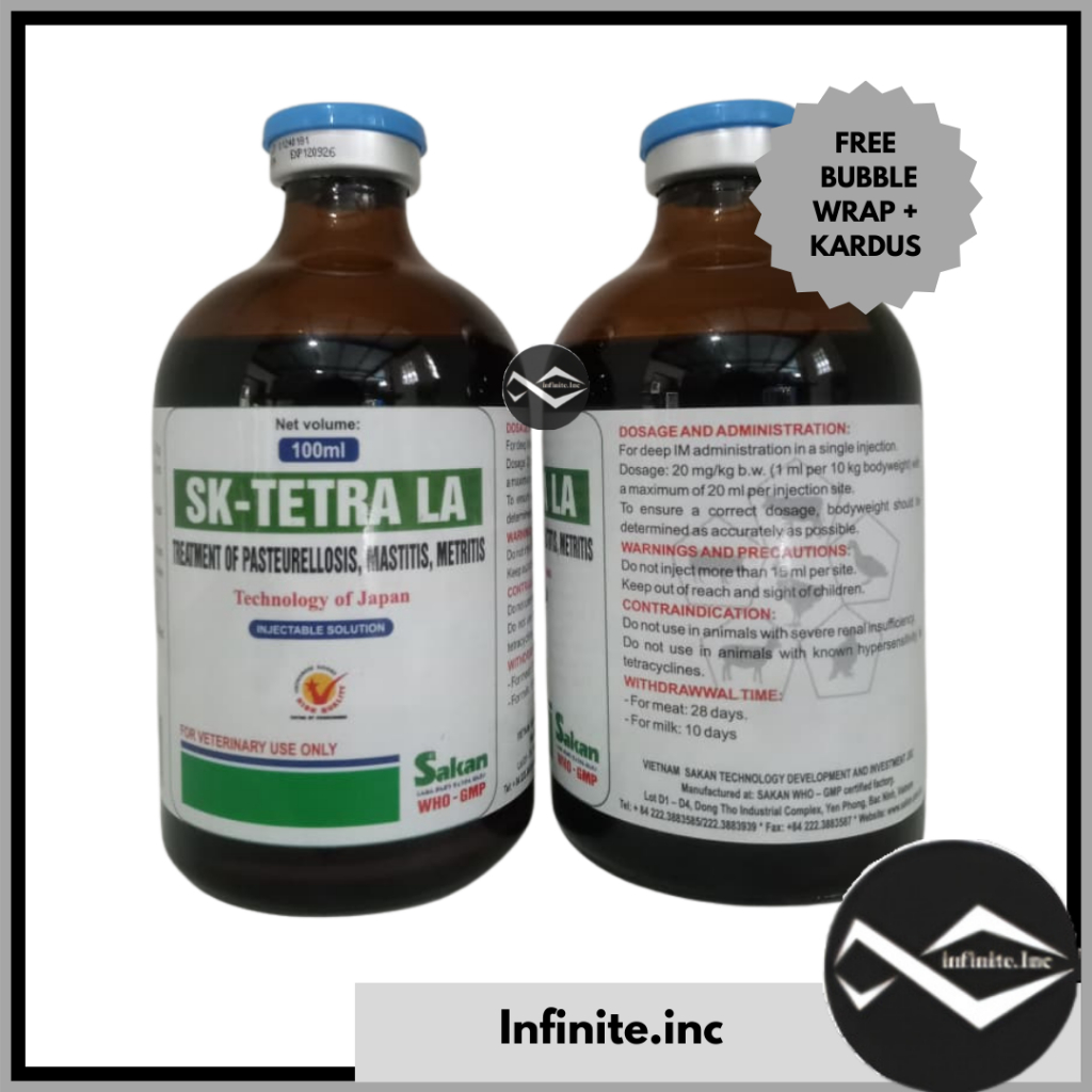 SAKAN SK- TETRA LA 100 ml - MIRIP OXYKEL MIRIP LIMOXIN LA