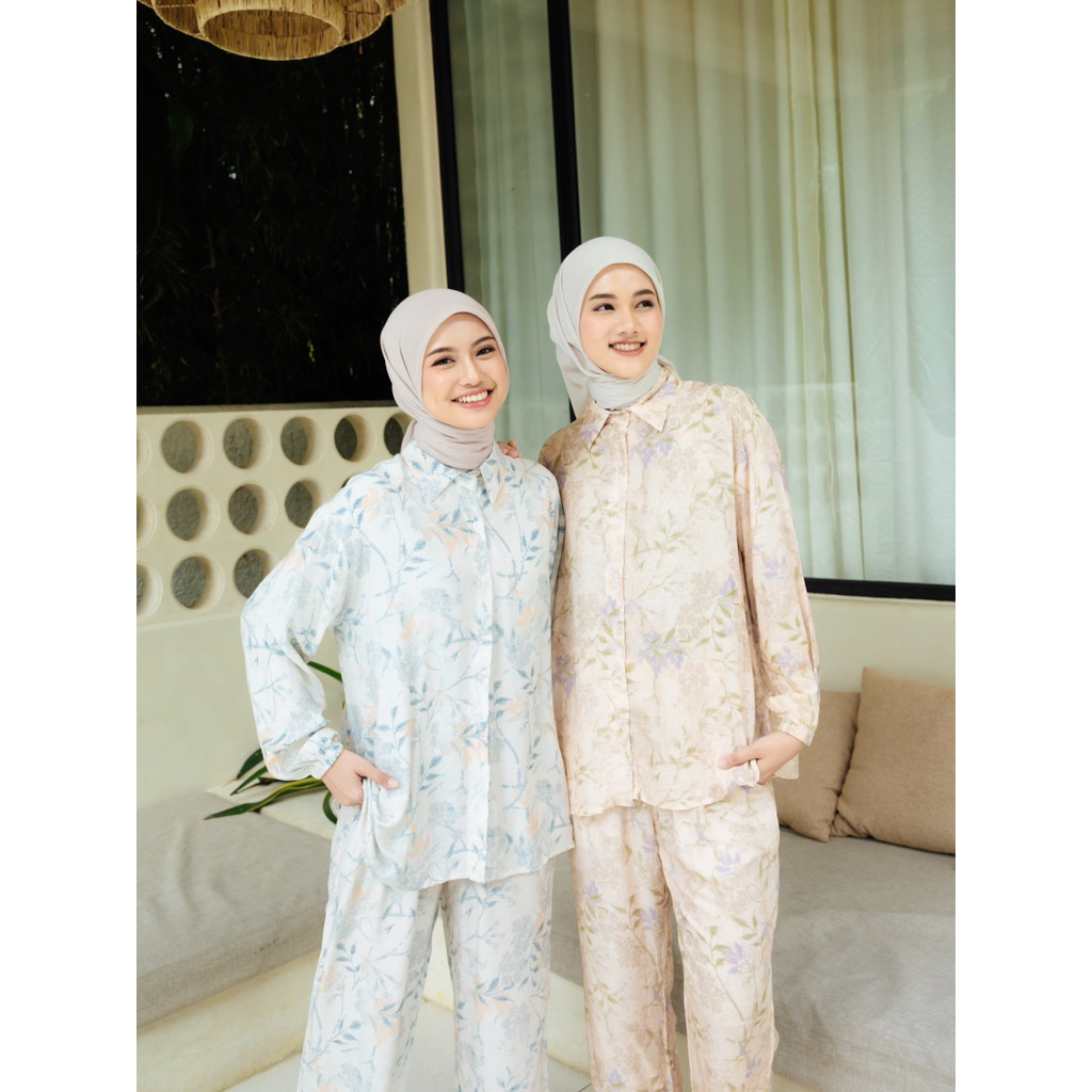 Womenwear - Rosella Set/Setelan Celana/Pajamas Wanita/Setelan Daily