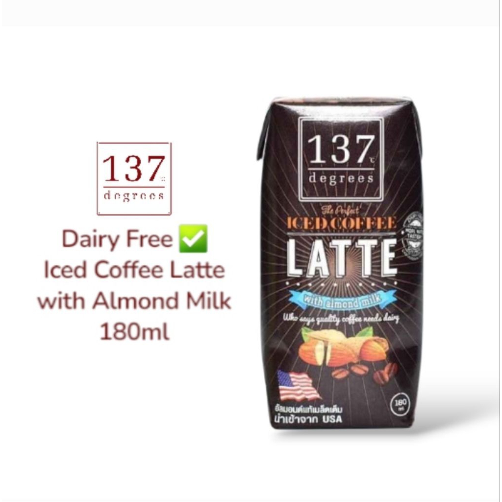 

137 Degrees Almond Iced Coffee Latte 180ml