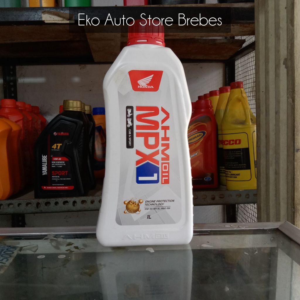 Oli MPX 1 - 1 Liter AHM Asli – CUB & SPORT - Pelumas Motor Honda