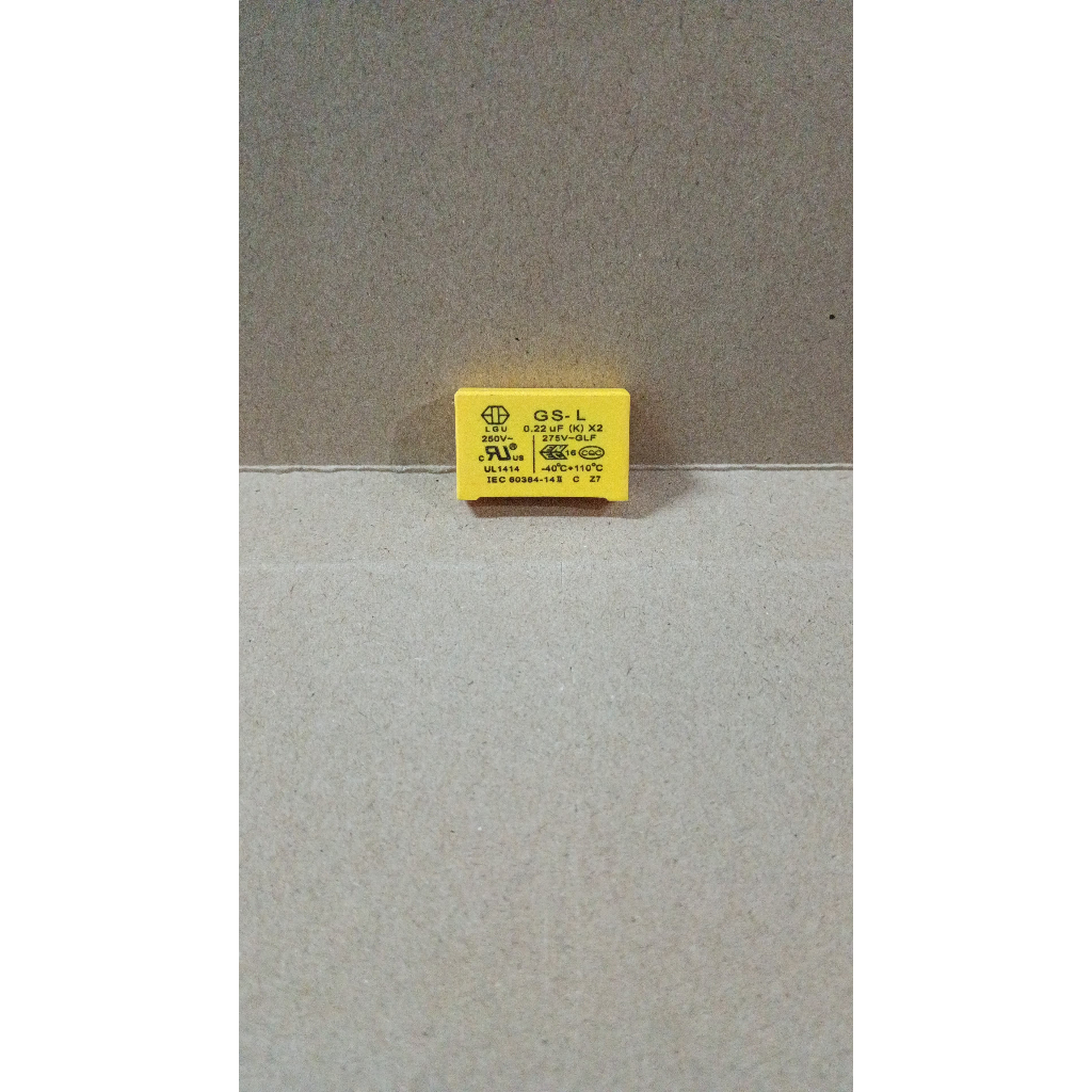 8863 kapasitor mkt kotak 0.22uf 0,22uf 0.22 0,22 uf 220nf 220 nf 275v