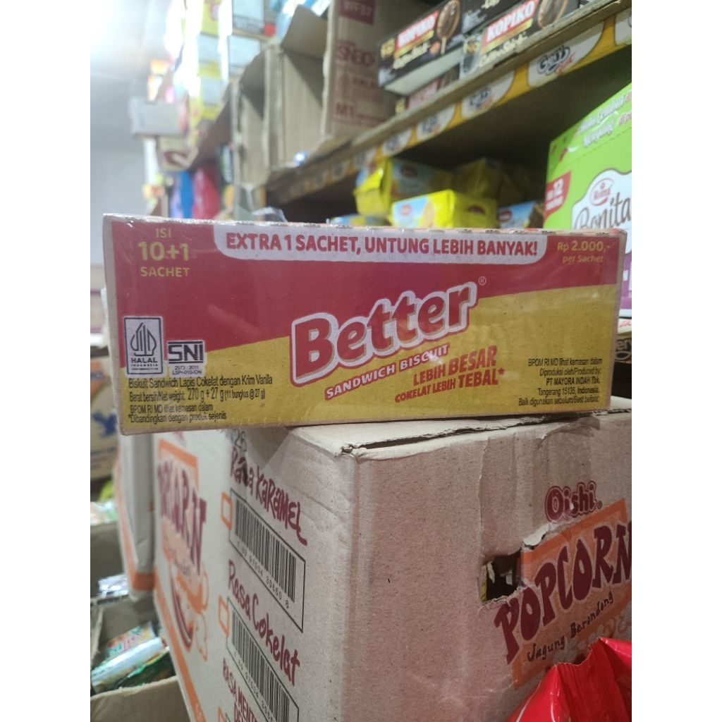

Better 1 Pak / Box (10 + 1 Pcs x 27gr)