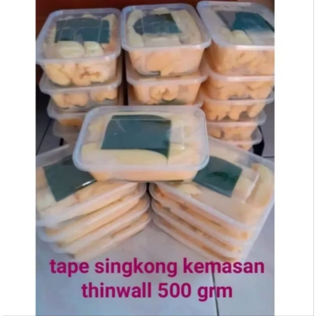 

Tape/peuyeum kemasan thingwel 500gram