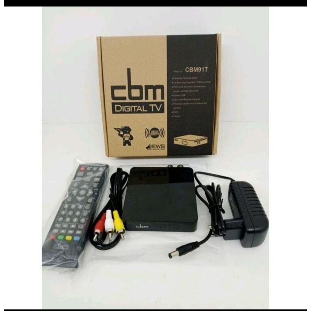 STB CBM 191 T SET TOP BOX DIGITAL MEREK CBM GARANSI RESMI CBM