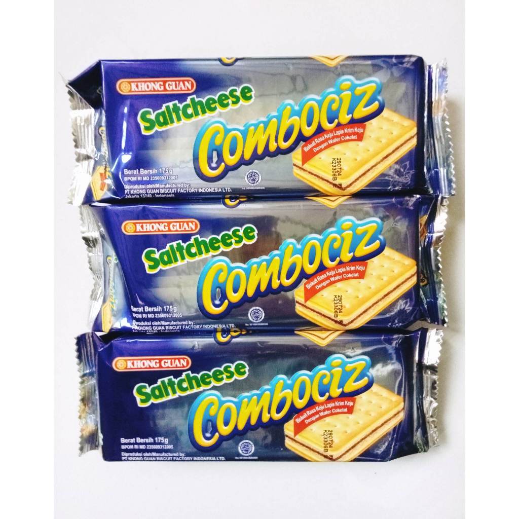 

Biskuit Khong Guan Saltcheese Combociz 175 Gram / Saltcheese