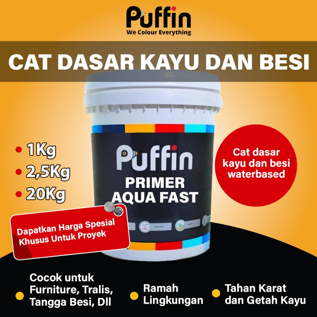 Puffin Primer Aquafast 20Kg