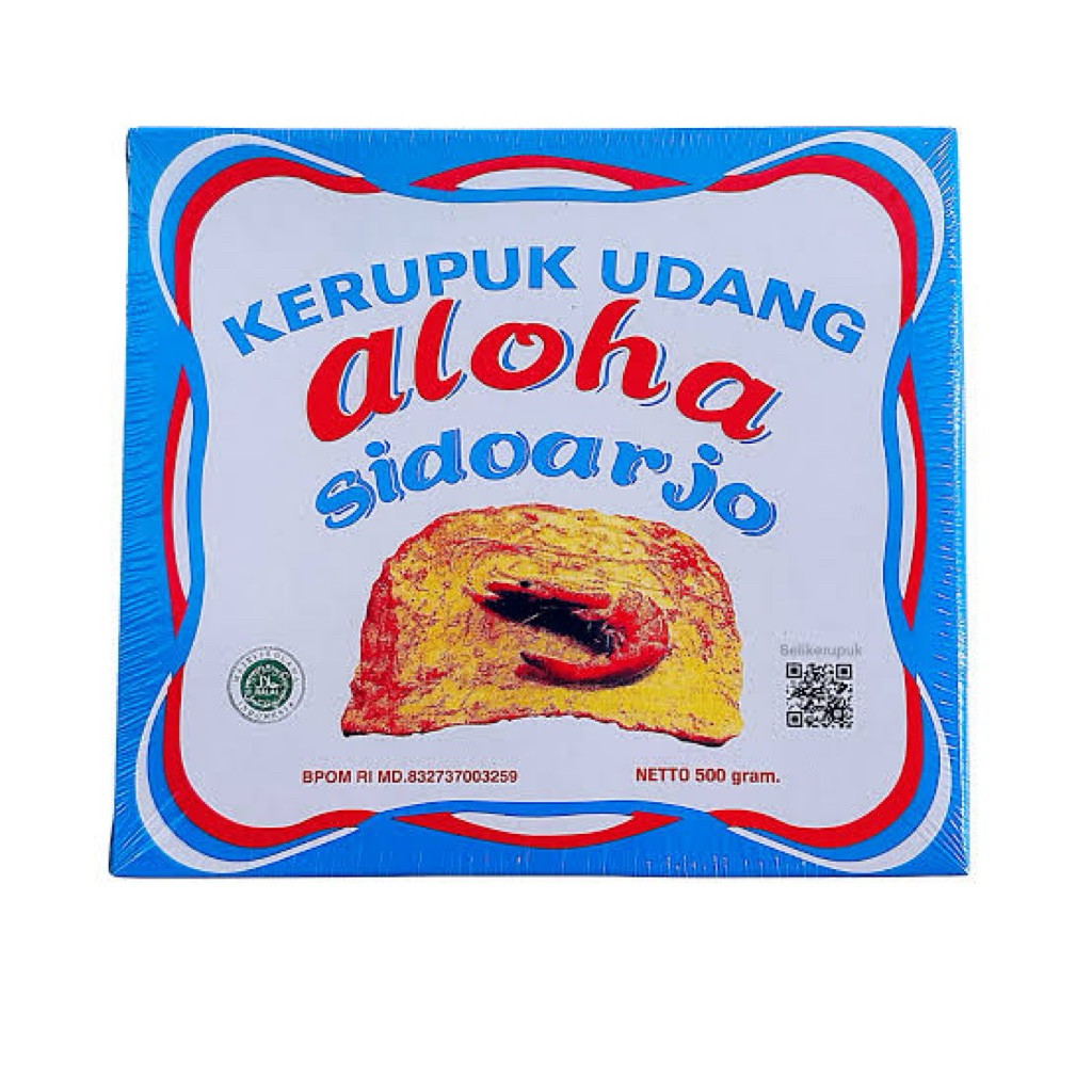 

Kerupuk Udang Mentah Aloha 500gr BOX