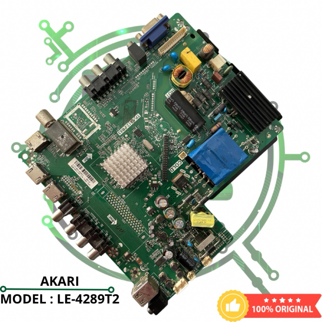 ORIGINAL MB MAINBOARD MESIN TV AKARI 42 INCH LE-4289T2