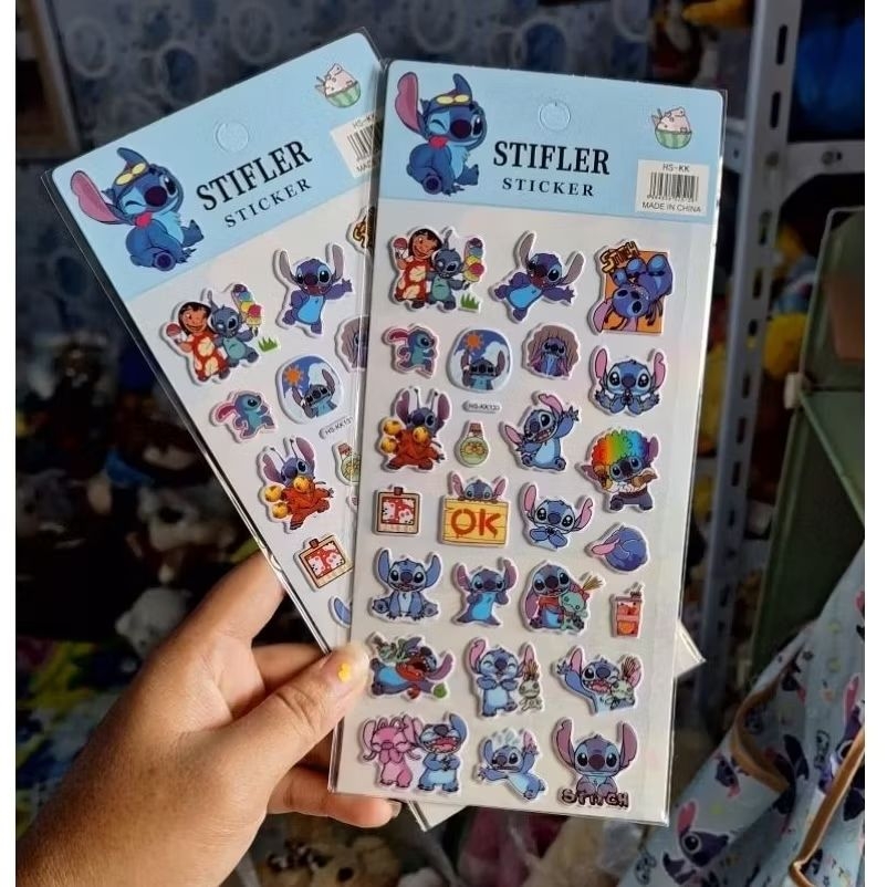 

Stiker Timbul Lilo & Stitch