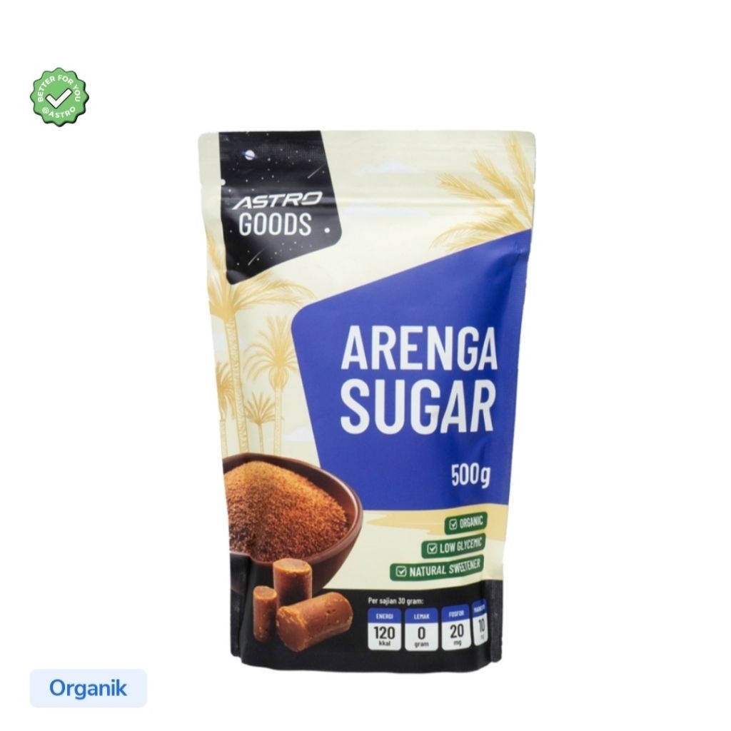 

GULA AREN BUBUK ORGANIK ASTRO GOODS 500GR