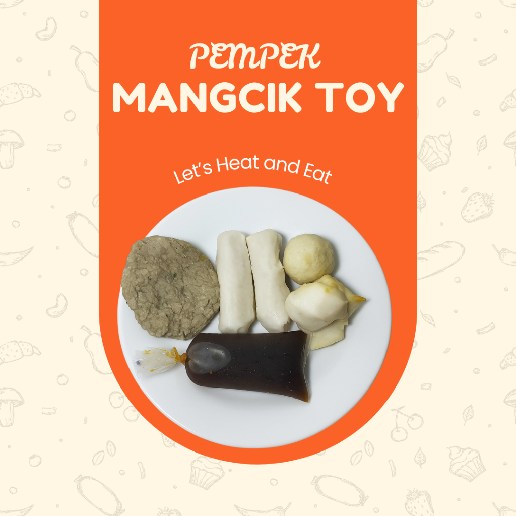 

Pempek Mix Mangcik Toy Isi 5pcs | 1pack Pempek Mix