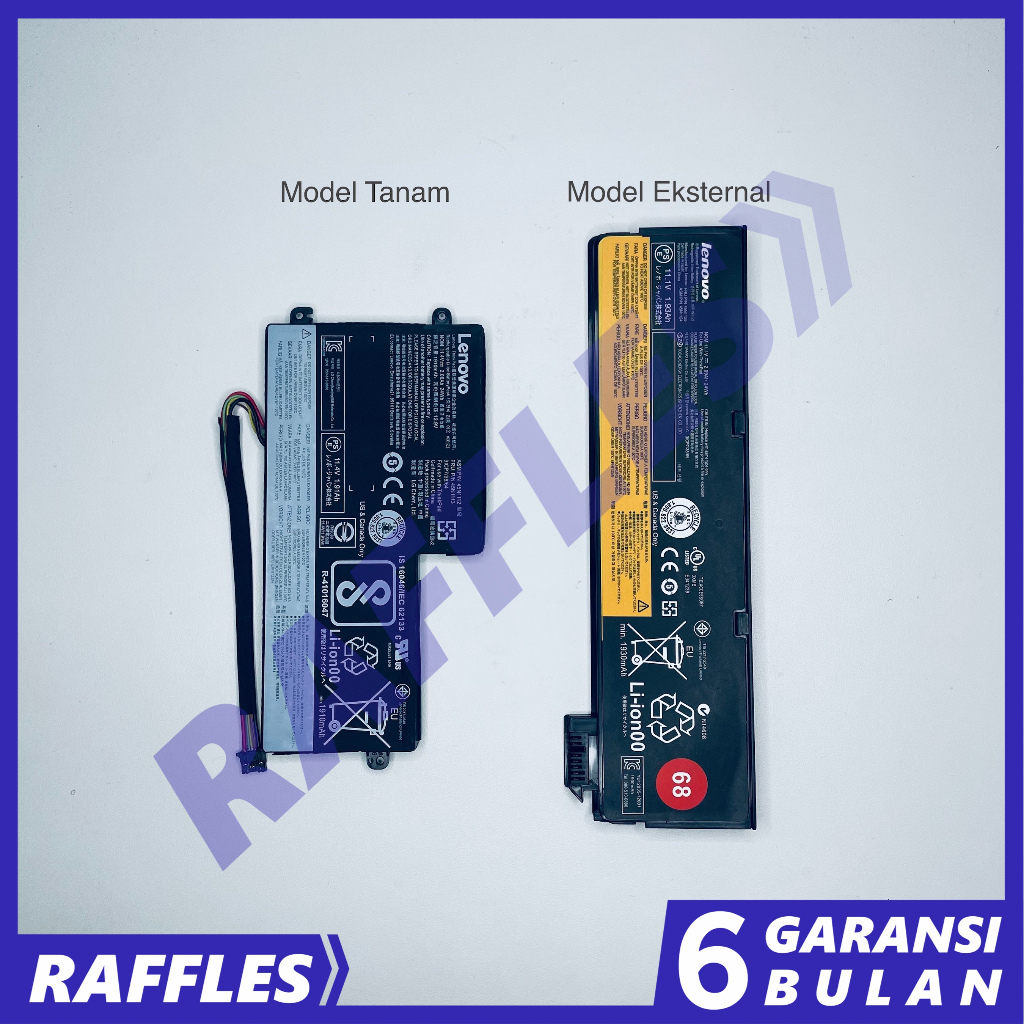 Baterai Lenovo ThinkPad X240 X240S X250 X260 X270