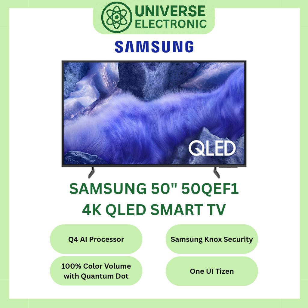 SAMSUNG 50QEF1 / QA50QEF1 4K QLED SMART TV 50 Inch